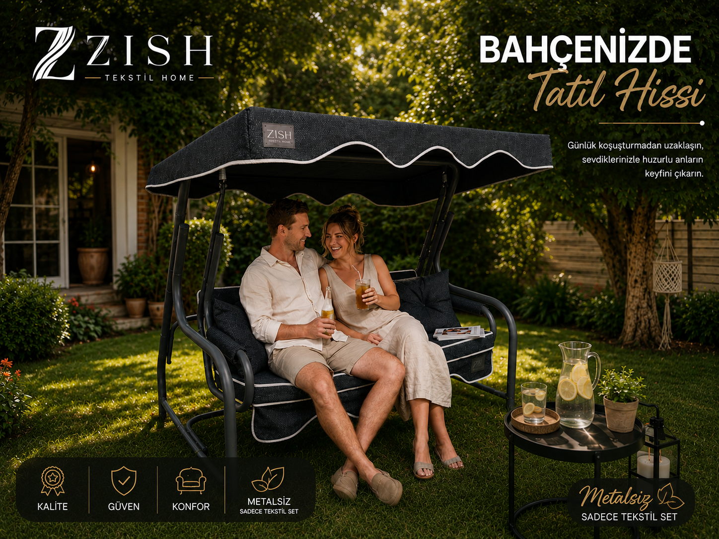 Bahçe, Balkon Salıncak Takımı